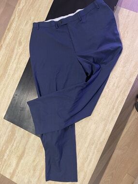 Ralph Lauren Men's Navy Dress Pants